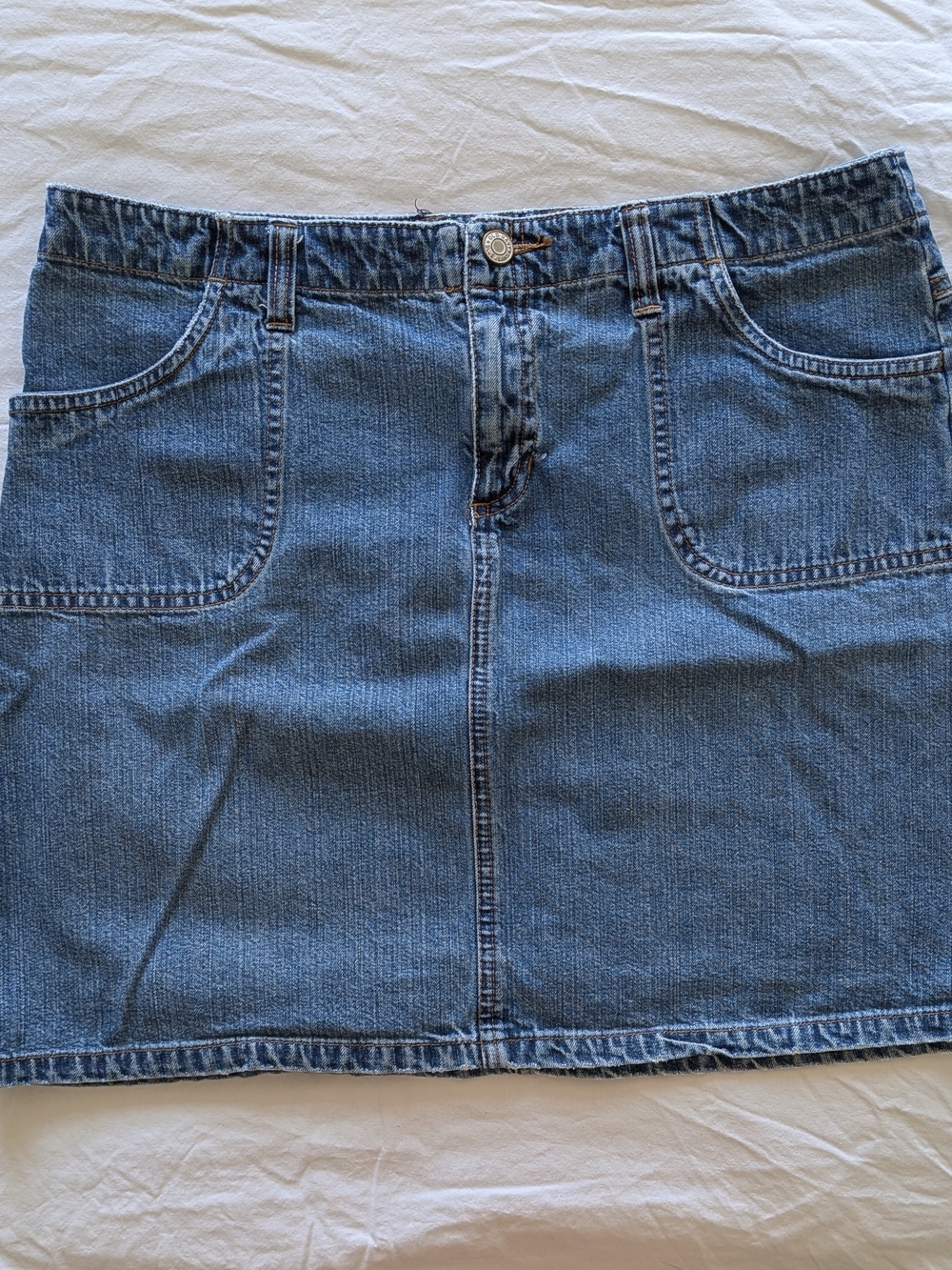 Vintage Old Navy Low Waist Denim Mini Skirt